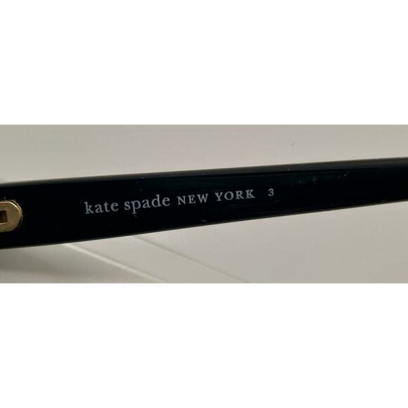 Kate Spade New York Samantha Sunglasses Samanthas 80790 Black Gray Ombre Lenses main image 9